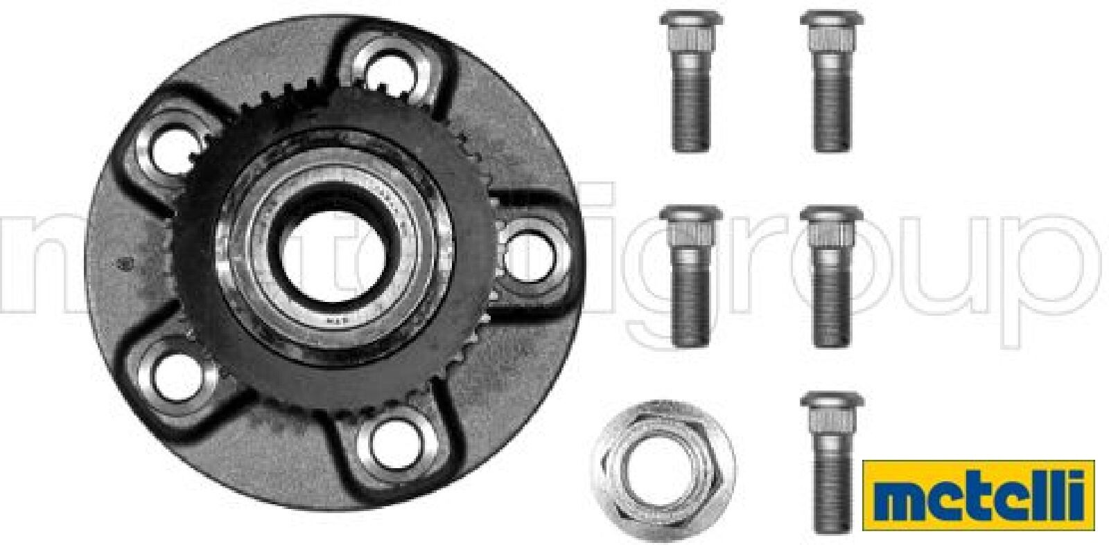 metelli 19-7857 Radlagersatz Radlager Satz für Nissan
