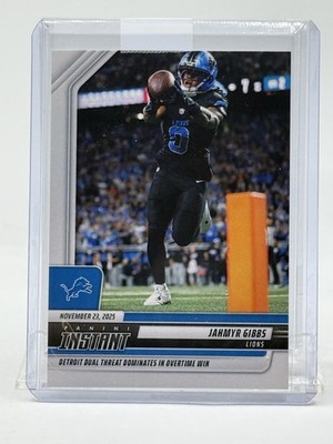 2025 Panini Instant #253 Jahmyr Gibbs (#'d / 128) Lions