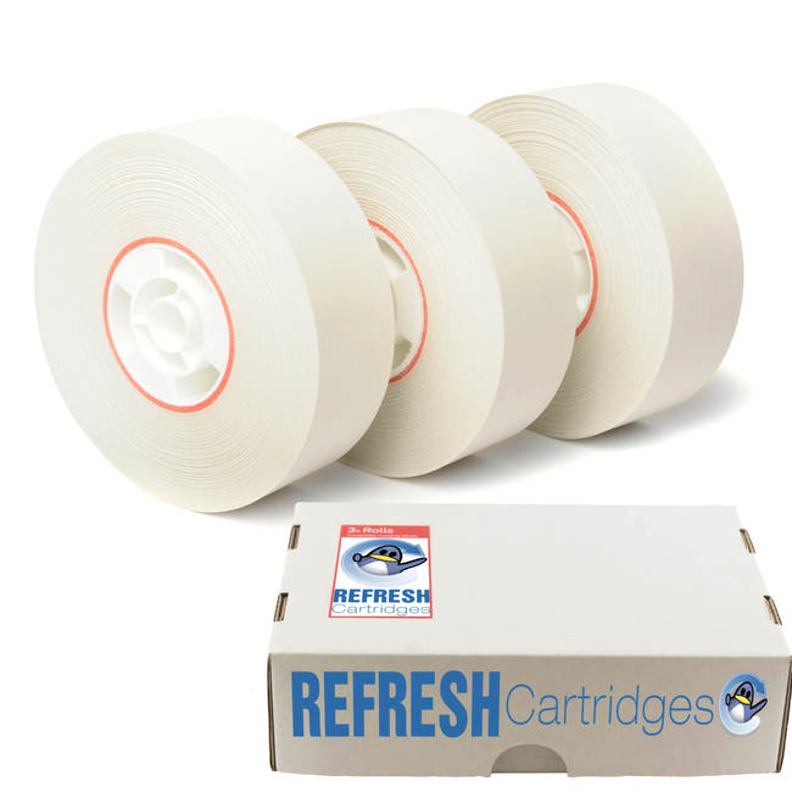 3 Rolls of Pitney Bowes Connect+ 149mm x 45mm Franking Machine Labels (CLA004)