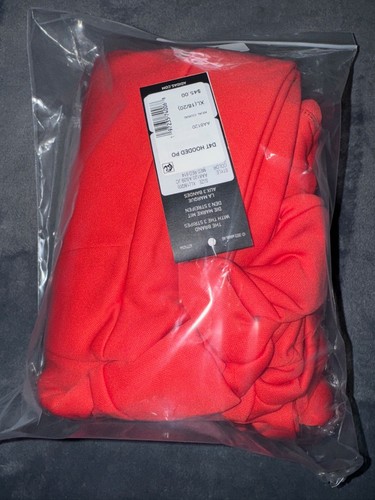 Adidas Hoodie Boys XL Red Fleece Lined Game & Go Training Logo Moisture-Wicking - Picture 3 of 9