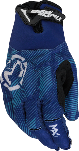 Moose Racing S23 MX1 Gloves 2XL Blue 3330-7373 - Picture 1 of 1