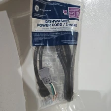 GE 5.4 ft. 3-Prong Dishwasher Cord