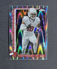 2025 Topps Chrome Marvin Harrison Jr. Raywave Refractor Arizona Cardinals #1