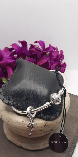 Pandora Armband Armreif 1 Zuckerstange Charm.   Snowflake Limited Neu mit Etikett - Bild 1 von 3