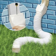 2-Pack Telescopic Rain Gutter Downpipe Extension For Flood Prevention
