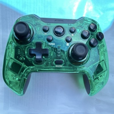 Press Play PNSR2 Wireless LED PS2 Controller Turbo/Macro Green