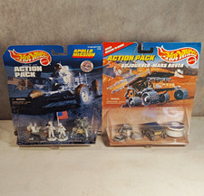 Hot Wheels 1998 Apollo Mission Action Pack Lunar Rover  Lunar Module MPN 18738