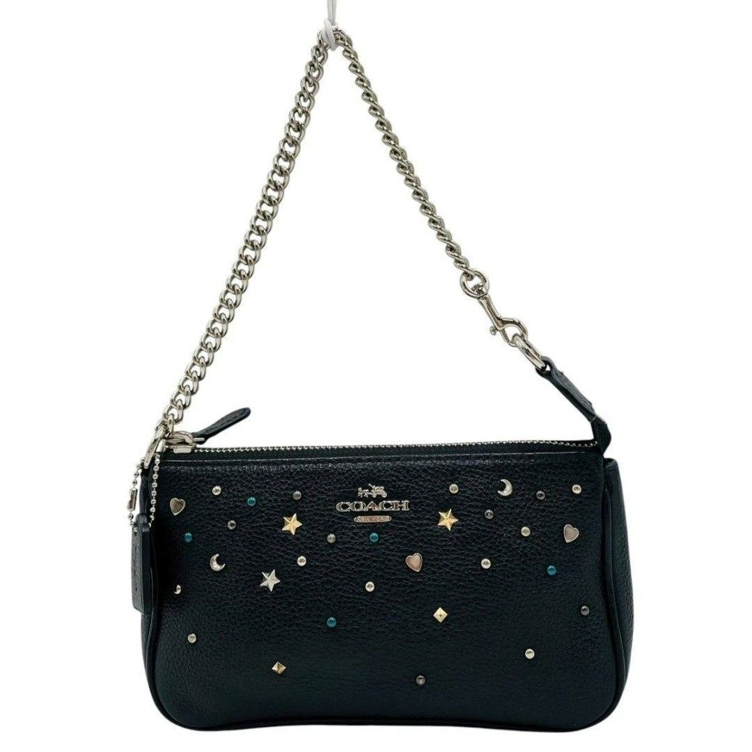 Coach Black Studded Indiana Women's Bags & Handbags | eBay