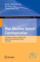 Jia Jia (U. A.) | Man-Machine Speech Communication | Taschenbuch | Englisch