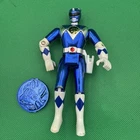 Vintage 1995 Bandai Power Rangers Movie, Blue Ranger, 5.5" figure