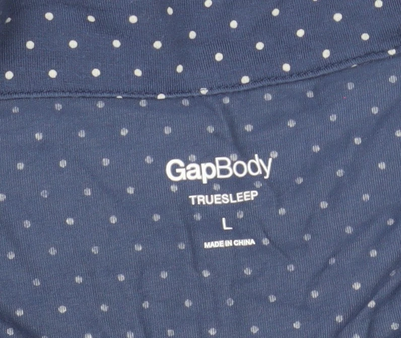 Top de pijama para mujer GapBody azul a lunares L Foto 3 de 4