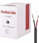 18/2 Gauge Low Voltage Cable Wire - 1000 ft, 18 AWG, 2 Conductors, PVC Jacket...