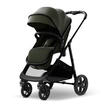Stroller 2-in-1 Reversible Seat One Hand Fold Forest T629 Bassinet Mompush