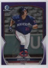 2023 Bowman Chrome Prospects Purple Refractor 145/250 Brooks Lee #BCP-31 0d8