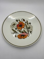 J&G Meakin Poppy - 10" Vintage Dinner Plate.