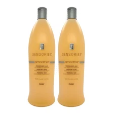 Rusk Sensories Smoother Passionflower + Aloe Leave Conditioner 35 Oz (Pack of 2)