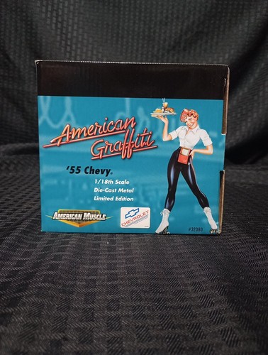 ERTL American Muscle: American Graffiti - 1955 Chevy Limited Edition 1/18 Scale - Picture 4 of 24