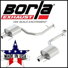 Borla S-type 2.25 Axle-back Exhaust System Fits 2013-2020 Lexus Gs350 3.5l V6 Borla S-type 2.25 Axle-back Exhaust System Fits 2013-2020 Lexus Gs350 3.5l V6