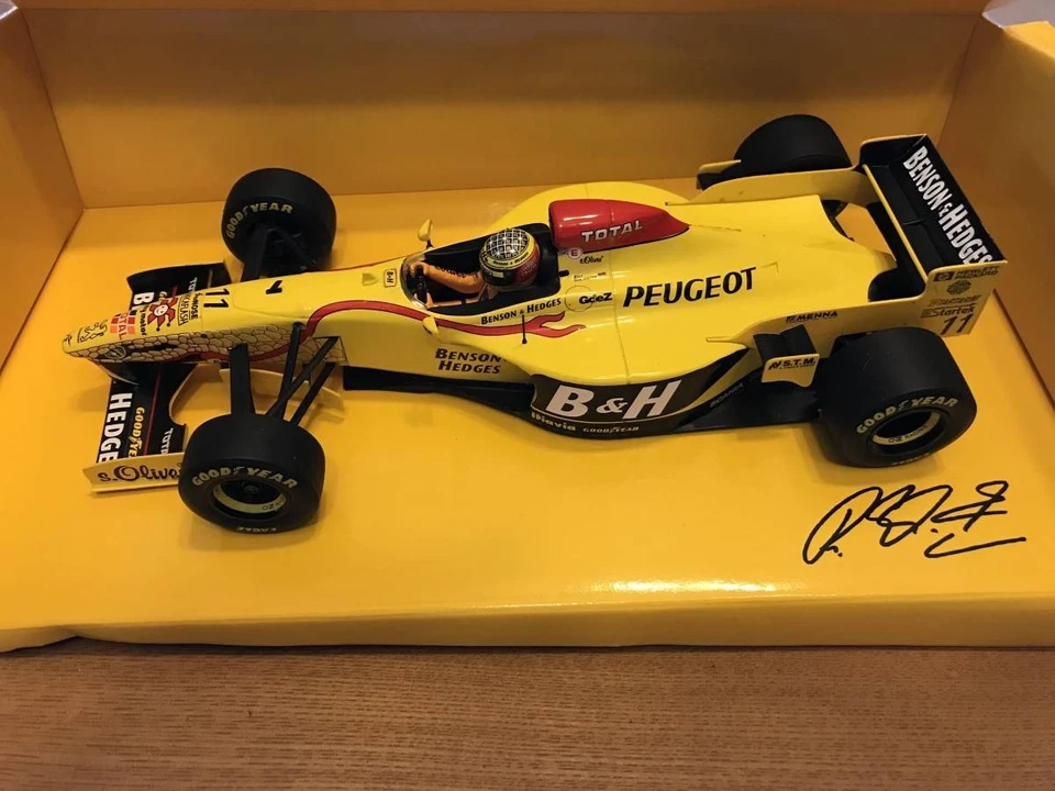 MINICHAMPS 1/18 Jordan Peugeot F1 #11 R. Schumacher 1997 modello pressofuso - Immagine 2 di 4