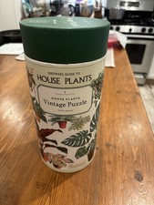 House Plants Vintage Puzzle 1000 - Cavallini Papers  Co.