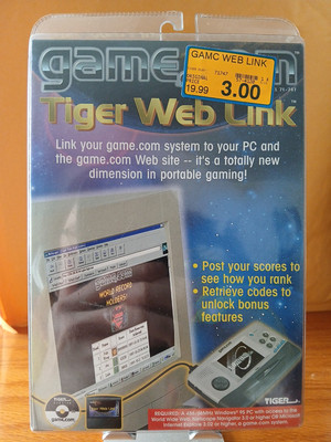 Game.Com Tiger Web Link (Brand New!)