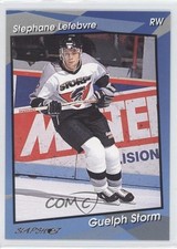 1993-94 Slapshot Guelph Storm Stephane Lefebvre #19 9jq