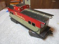 Vintage 1950's Marx NYC 20122 New York Central Pacemaker Caboose O Gauge