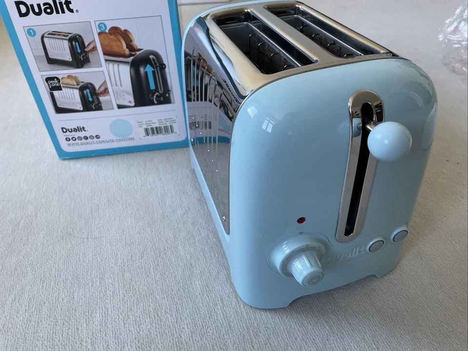 Dualit DLT2Pa Toaster 2 Slice Glacier Blue - Bild 3 von 4