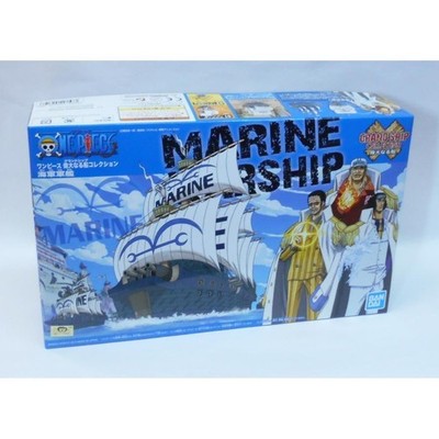 One piece Grand Schiff Kollektion Marine Kriegschiff Plastik Mode Set Bandai Toy
