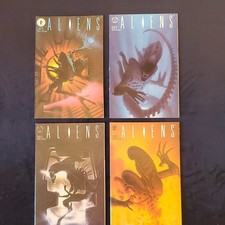 ALIENS Comic Book Complete Lot Issues 1-4 1989 Dark Horse Comics VF/NM