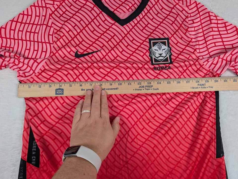 韩国足球球衣耐克男式中号客场 2020 - 2021 年旗帜 — 第 4/4 张图片