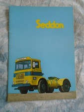 Seddon 13:Four, 16:Four & Six Wheelers Truck brochure May 1973 UK market