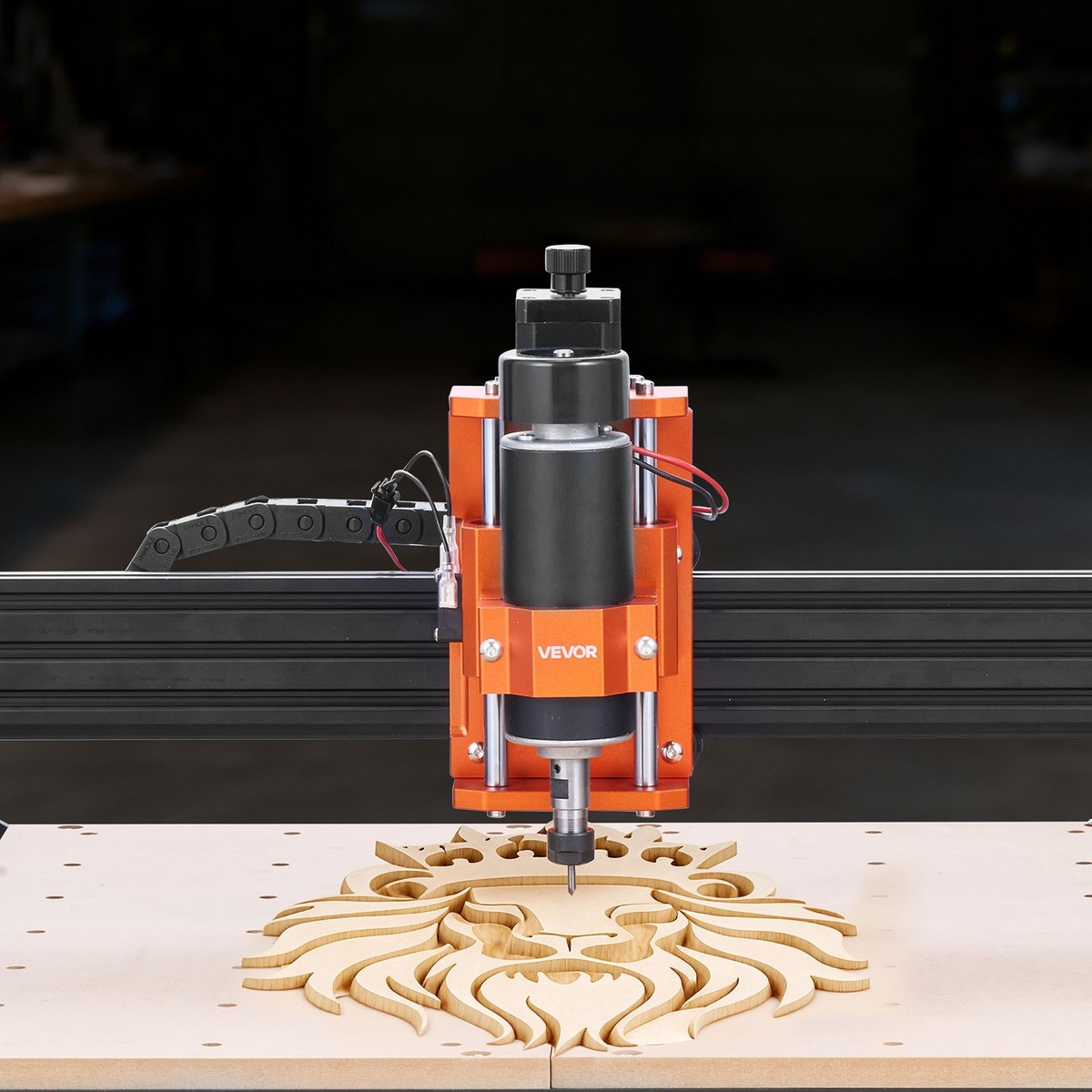 Vevor S4040 CNC Router Machine 300W 3 Axis Wood Engraving Milling