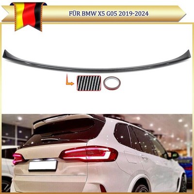 Heckspoiler Lippe Flügel für BMW X5 G05 2019-2023 Mitte MP Style Carbon Look
