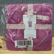 SALE NWT Victoria Secret Short Pink Glazed Satin Pajama Set XS Extra Small $80