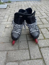 Inline Skates Herren (Bauer) – Größe 42 – Schwarz/Rot – Sehr guter Zustand