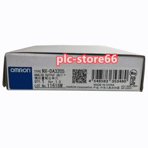 Genuine Omron NX-DA3205 Analog Output Unit NX-DA3205 Module New In Box - Picture 1 of 3