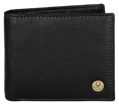 WildHorn schwarze Leder Geldbörse für Herren