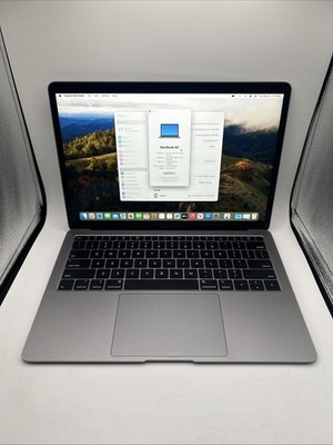 Apple MacBook Air 13.3  Retina - i5 8GB RAM, 128GB SSD, Gray, Good Shape