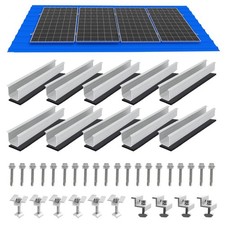 Solar Panel Mounting Brackets Roof Mount Kit 4pcs Thickness 1.18 -1.38