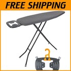 Compact Ironing Board with Iron Rest and 3-Layer Thick Cover - Adjustable Height