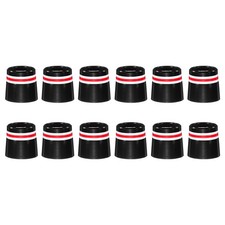 12Pcs Golf Ferrules 12.7 mm Taper Tip Shaft Golf Iron Ferrules Red