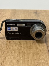 Sony Cyber-shot DSC-P150 Digital Camera - WORKING - 7.2 MP 3x Optical Zoom Black