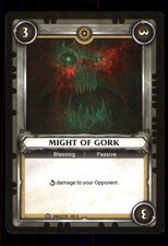 260/278 Might Of Gork Warhammer Age Of Sigmar Passive Trading Card TCG CCG