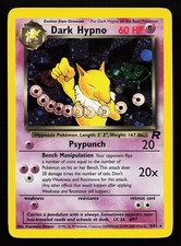 Dark Hypno 9/82 Holo Rare Team Rocket Pokémon Card