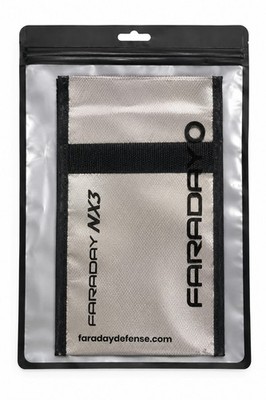 Faraday Defense NX3 Bag - Triple Layer Cyber Fabric EMP RFID GPS Signal Blocker