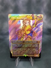 Celes, Rune Knight (Borderless) (Surge Foil) Commander: Final Fantasy Foil