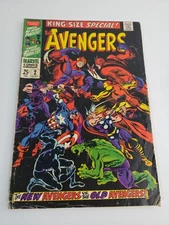 The Avengers Annual #2 (Marvel Comics September 1968) Ungraded Reader 