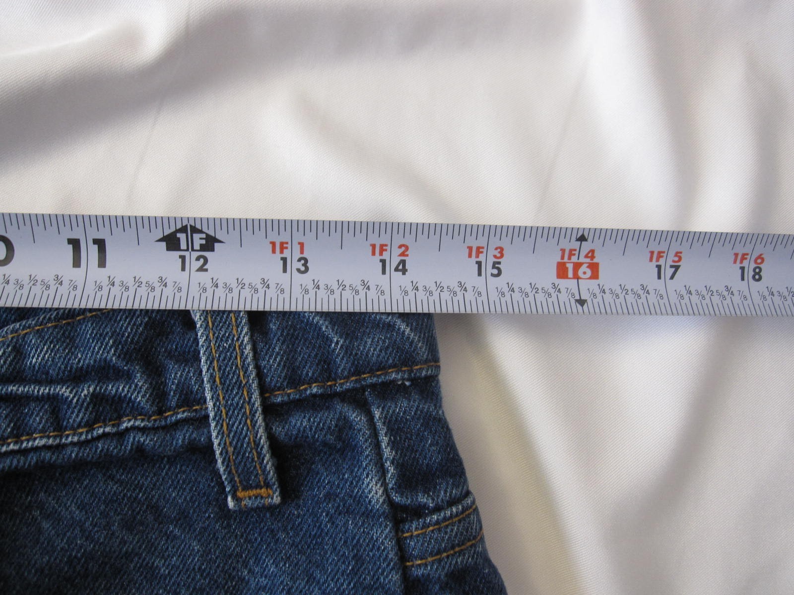 Vintage Levis 505 Denim Jeans Orange Tab Men Distress 90's Sz W30 x L23 (MP503) thumbnail 8