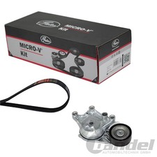 GATES Micro-V Kit KEILRIPPENRIEMEN-SATZ passend für CITROËN BERLINGO C3 C4 DS3